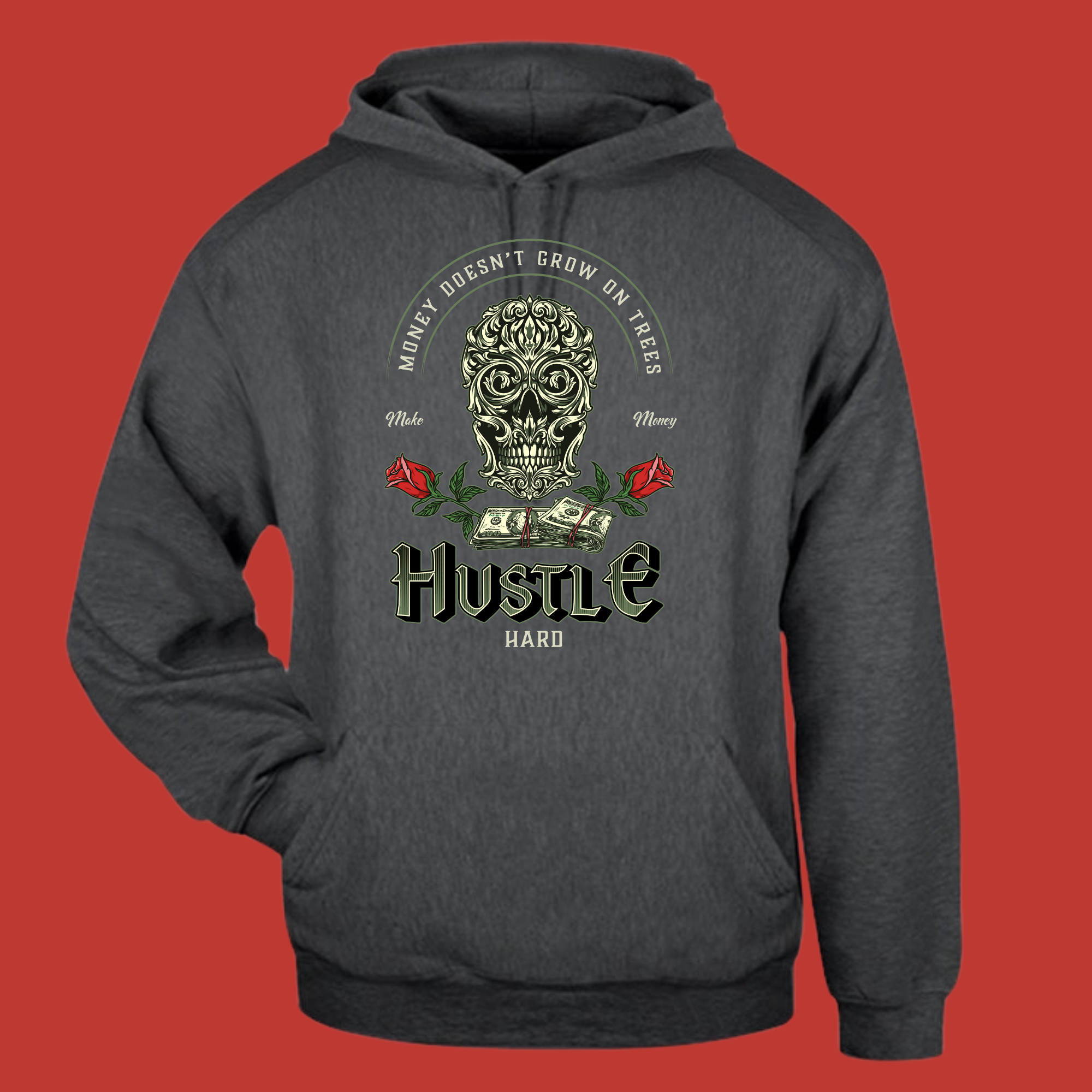 HUSTLE HARD HOODIE