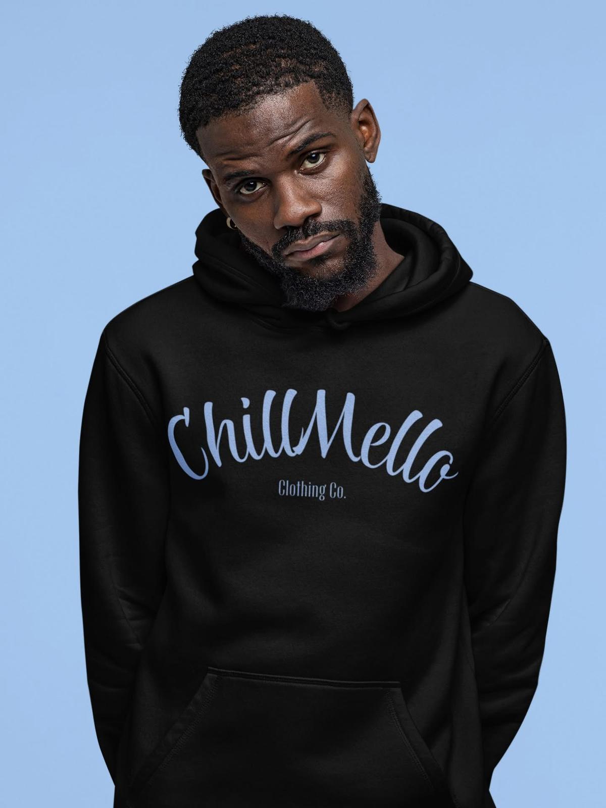 CHILLMELLO BLACK & BLUE HOODIE