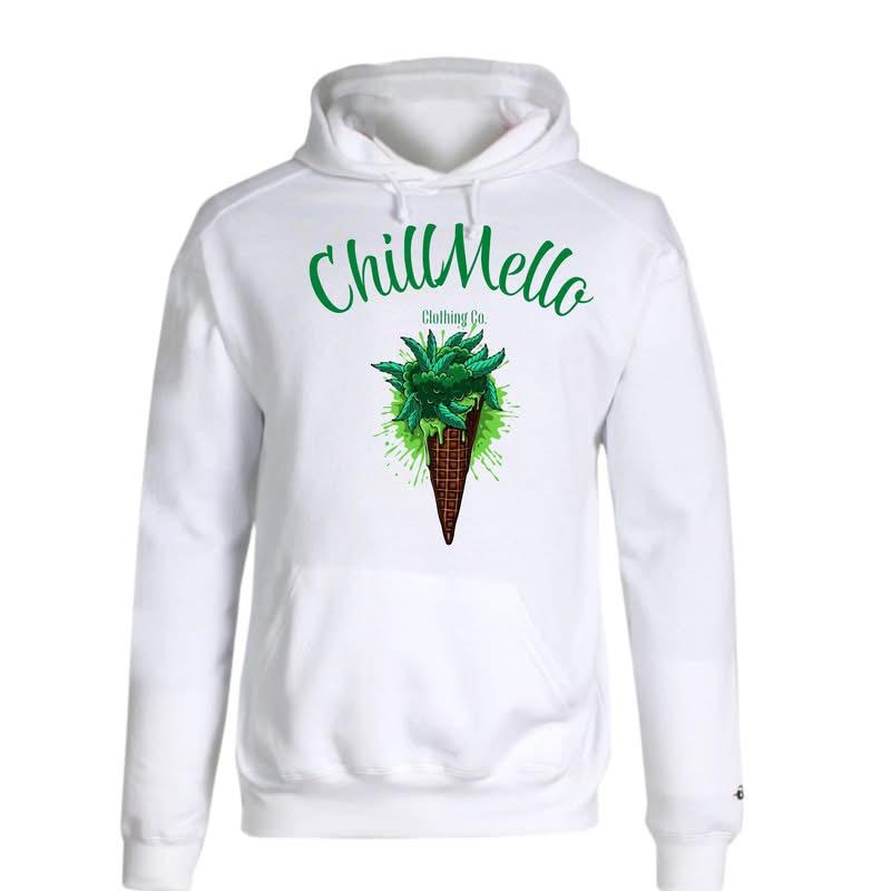 CHILLMELLO SMOKING WAFFLE CONE HOODIE