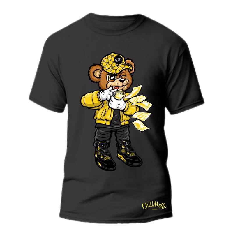 CHILLMELLO MAKE IT RAIN BEAR COMFORTABLE T-SHIRT