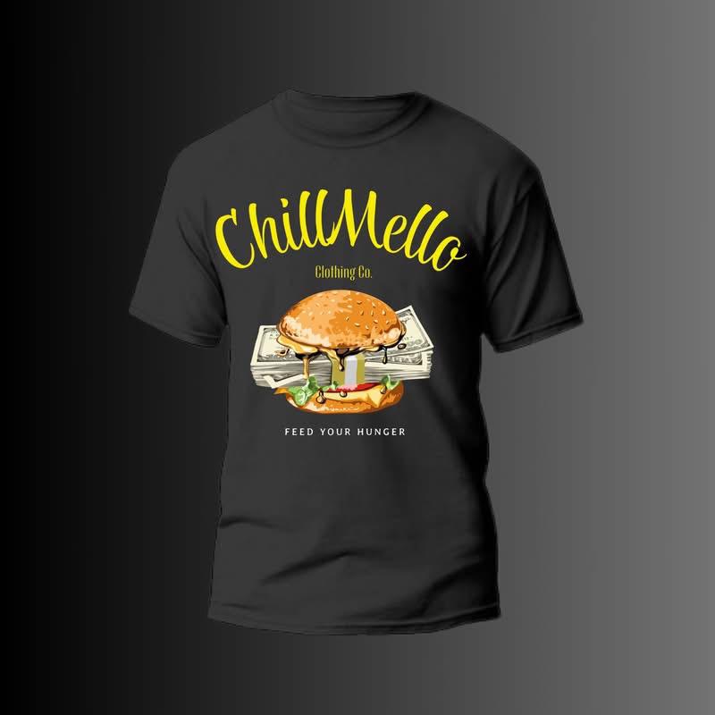 CHILLMELLO FEED YOUR HUNGER COMFORTABLE T-SHIRT